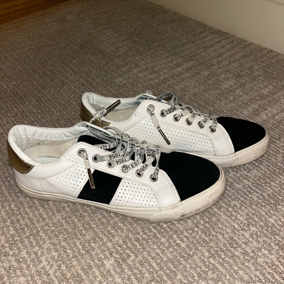 Vintage Havana black and white Dina sneaker size 8 - Picture 2 of 4